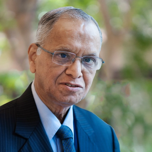 Portrait of Narayan Murthy