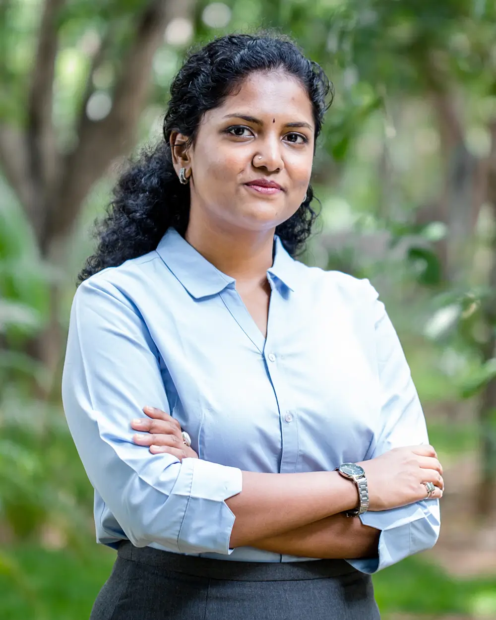 Portrait of Gayathri Shrushti Venkat Rangan